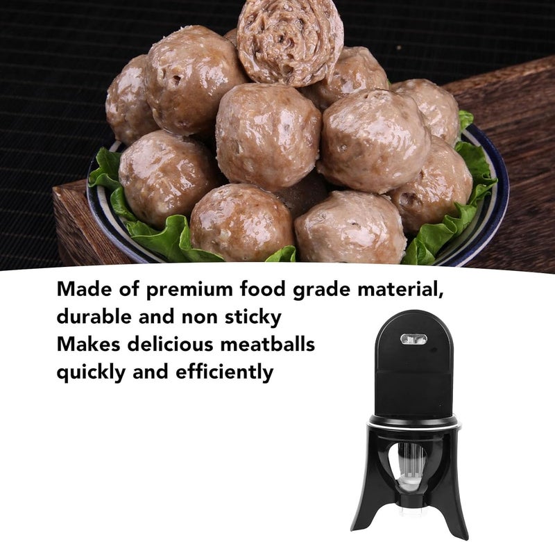 Fdit Meatball Maker Automatic Tangyuan Meatball Machine Automatic Meatball Maker for Freshmatic Automatic for Commercial Waffle Makers (US Plug) - Image 3